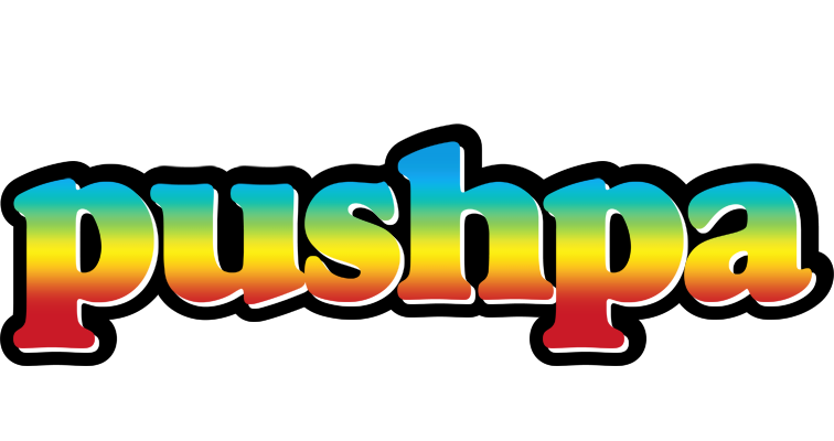 Pushpa color logo