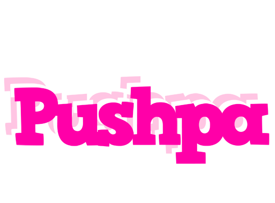 Pushpa dancing logo