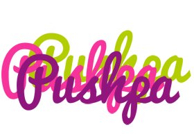 Pushpa flowers logo