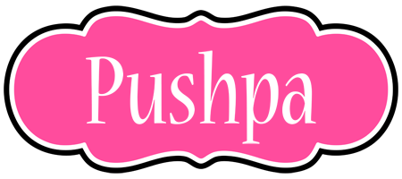 Pushpa invitation logo