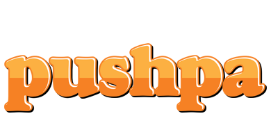 Pushpa orange logo