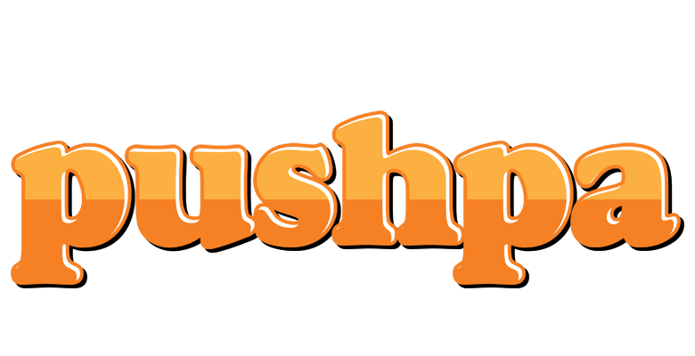 Pushpa orange logo