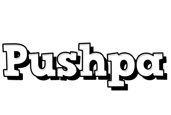 Pushpa snowing logo