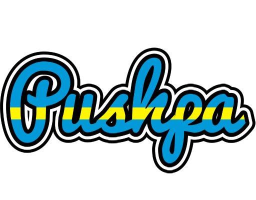 Pushpa sweden logo