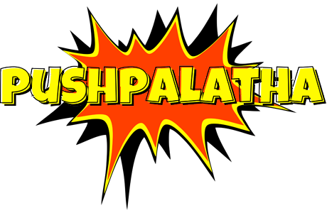 Pushpalatha bazinga logo