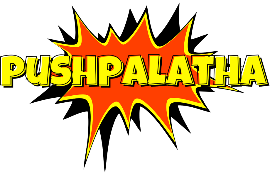 Pushpalatha bazinga logo