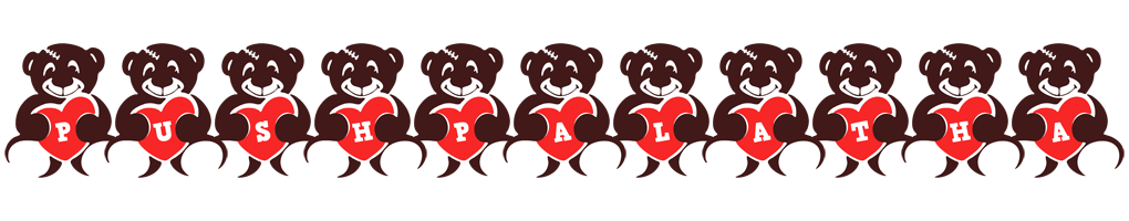 Pushpalatha bear logo