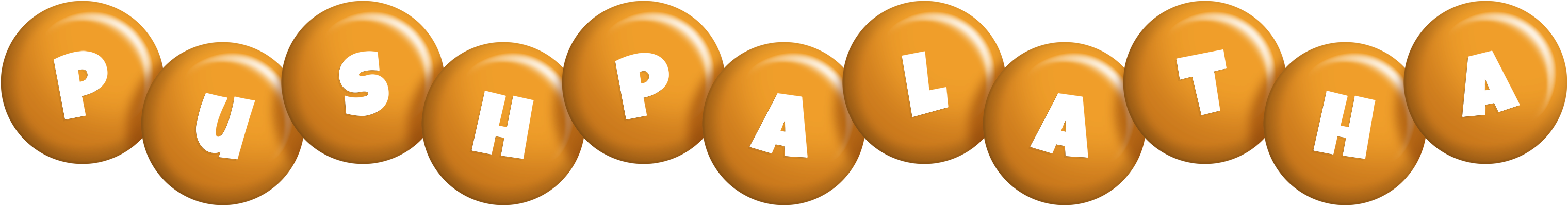 Pushpalatha candy-orange logo