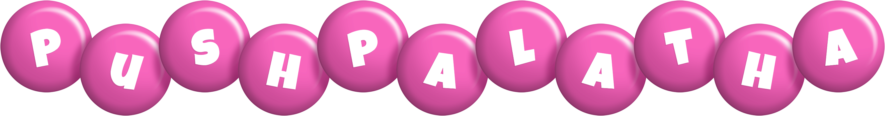 Pushpalatha candy-pink logo