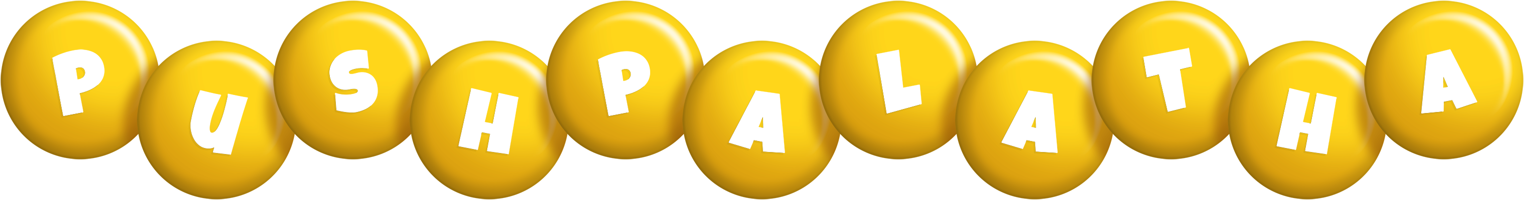 Pushpalatha candy-yellow logo