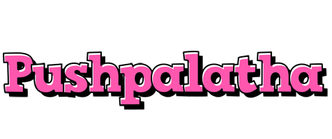 Pushpalatha girlish logo