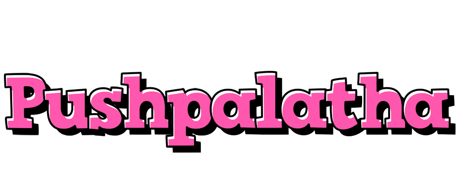 Pushpalatha girlish logo