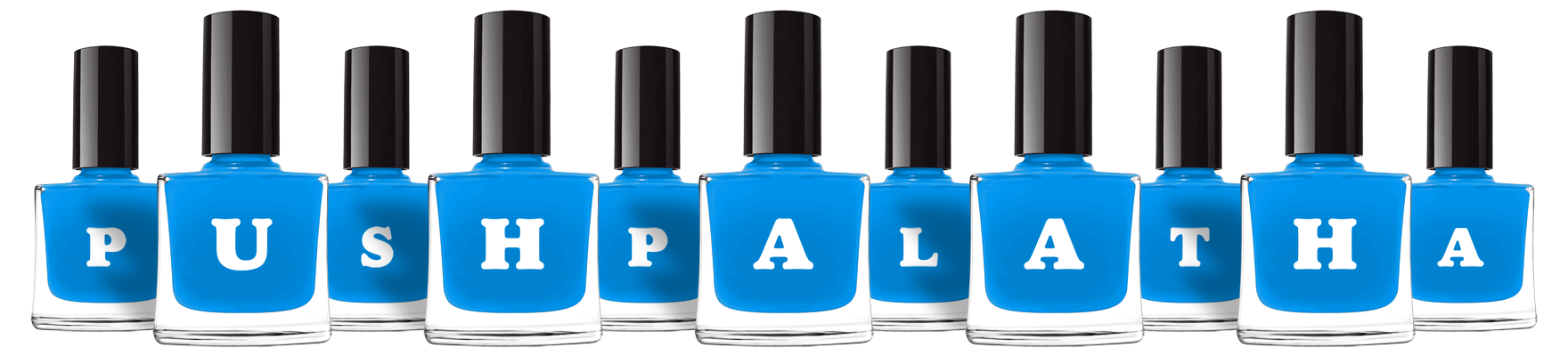Pushpalatha glossy logo