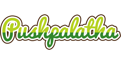 Pushpalatha golfing logo