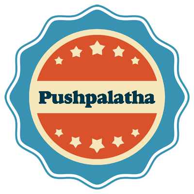 Pushpalatha labels logo