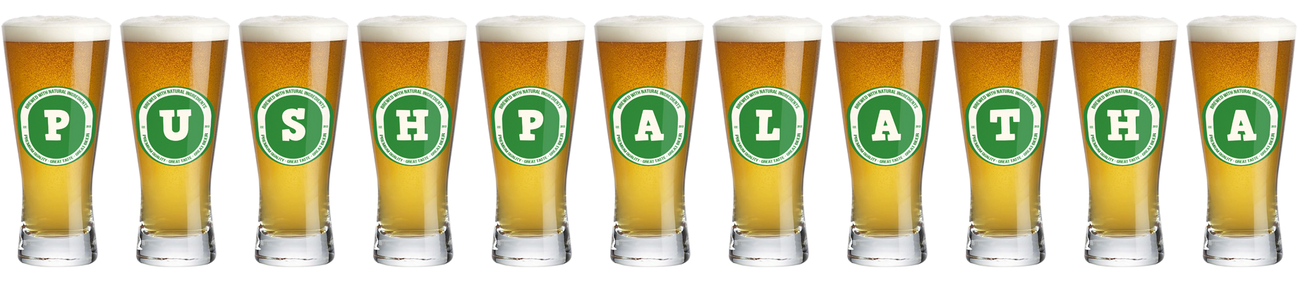 Pushpalatha lager logo