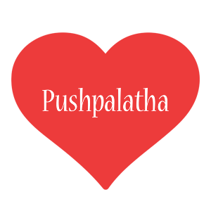 Pushpalatha love logo