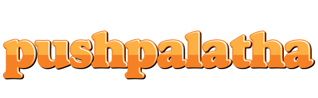 Pushpalatha orange logo