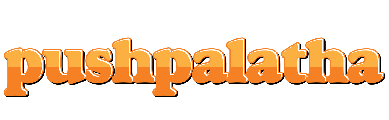 Pushpalatha orange logo