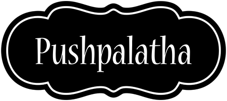 Pushpalatha welcome logo