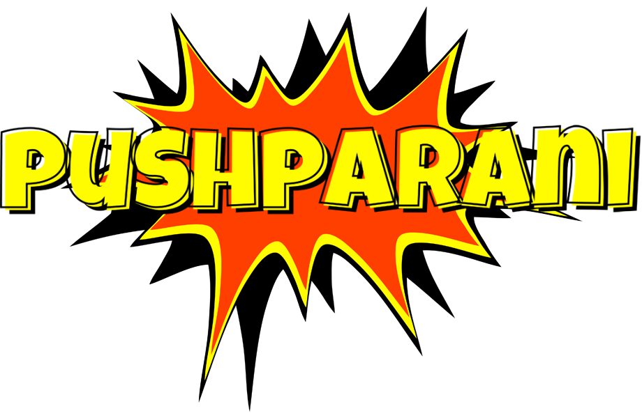 Pushparani bazinga logo