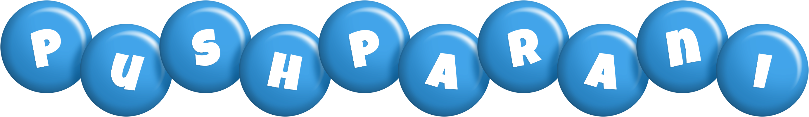 Pushparani candy-blue logo