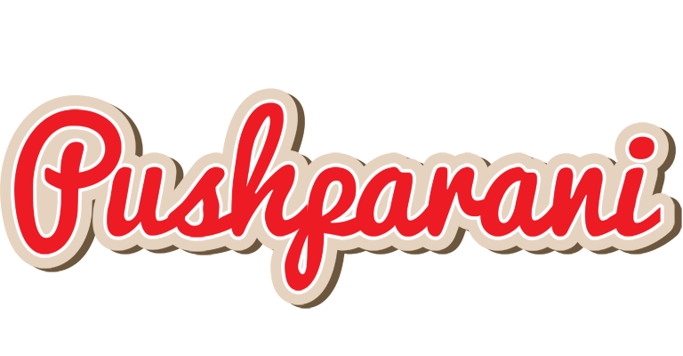 Pushparani chocolate logo