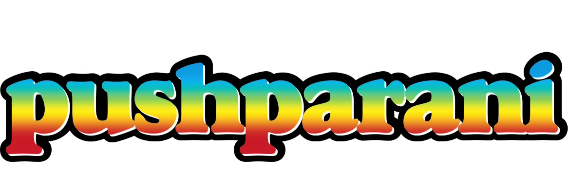 Pushparani color logo