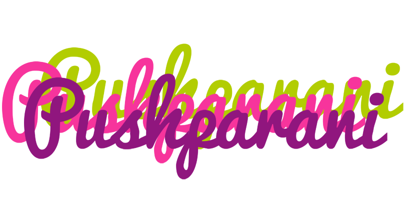 Pushparani flowers logo