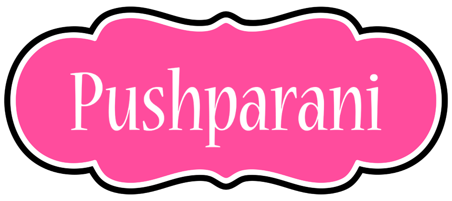 Pushparani invitation logo