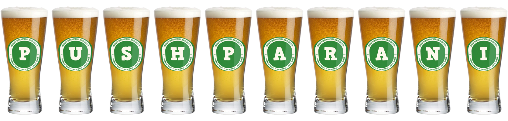 Pushparani lager logo
