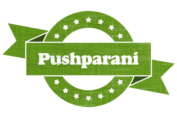 Pushparani natural logo