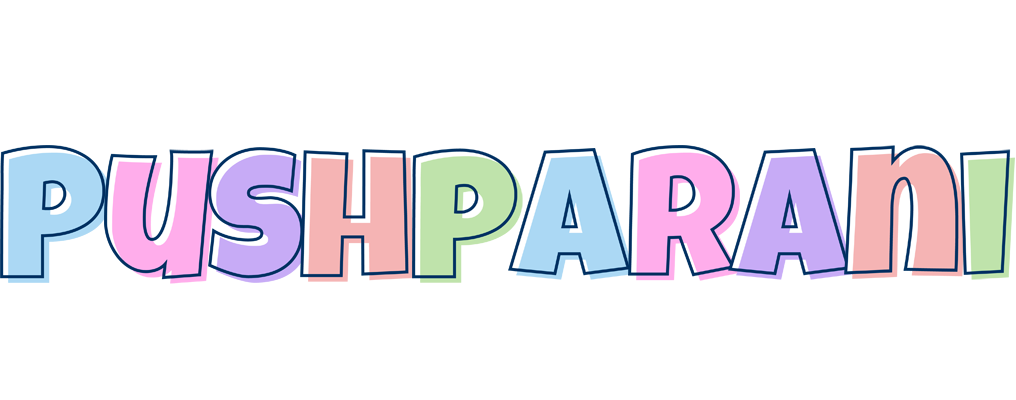 Pushparani pastel logo
