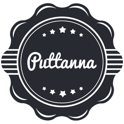 Puttanna badge logo