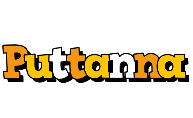 Puttanna cartoon logo