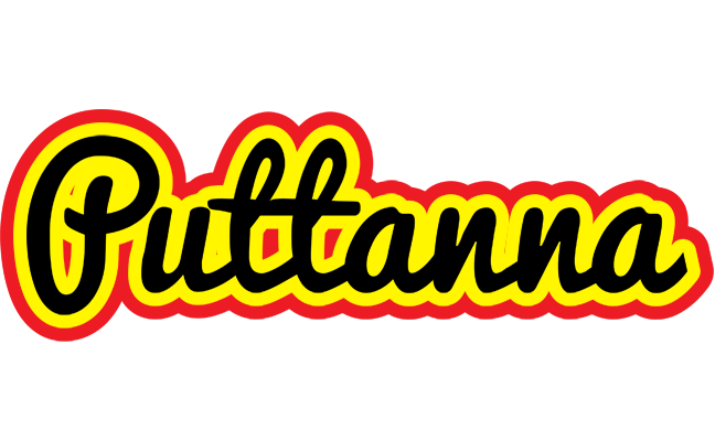 Puttanna flaming logo
