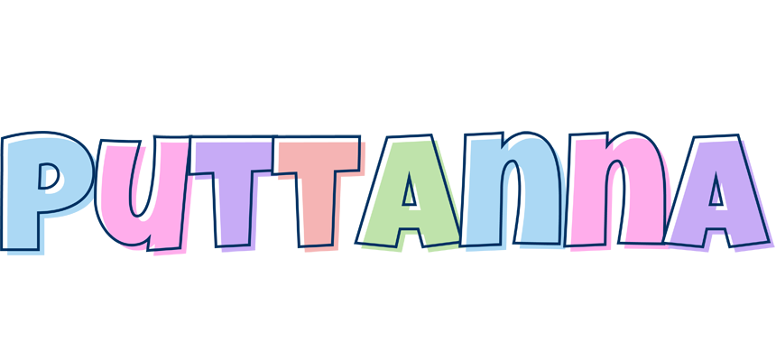 Puttanna pastel logo