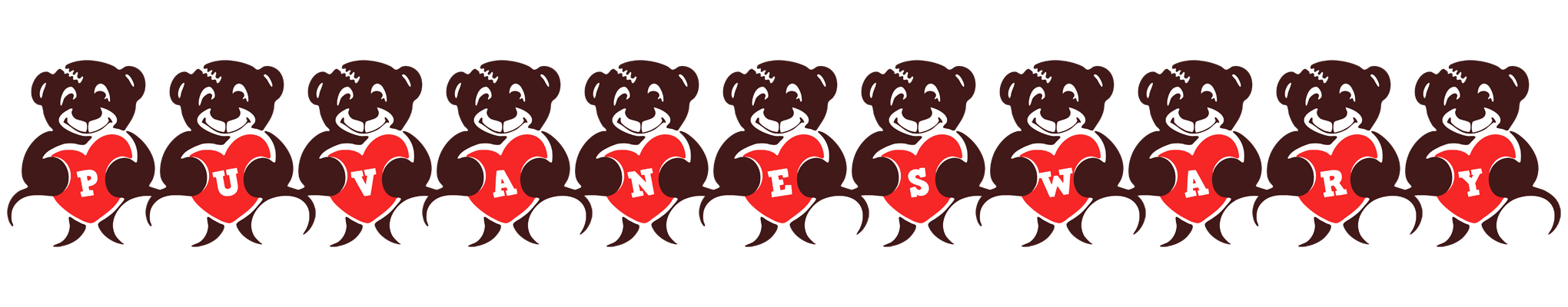 Puvaneswary bear logo
