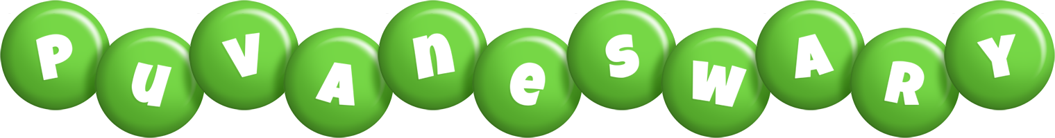 Puvaneswary candy-green logo