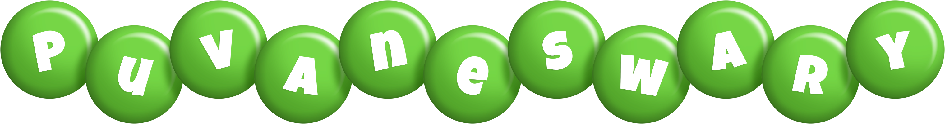 Puvaneswary candy-green logo