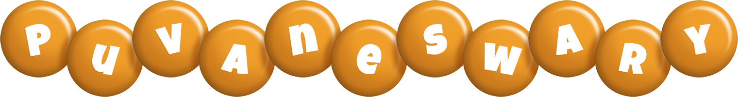Puvaneswary candy-orange logo