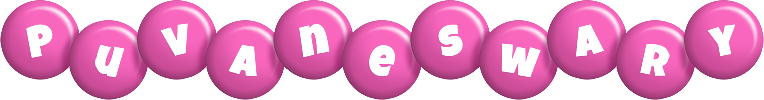 Puvaneswary candy-pink logo