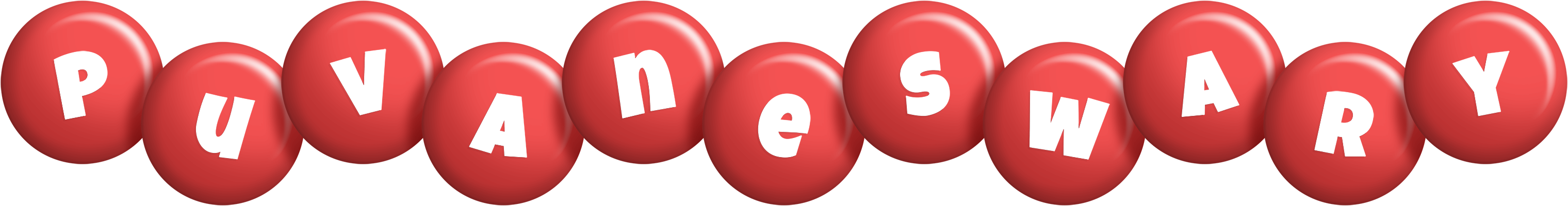 Puvaneswary candy-red logo