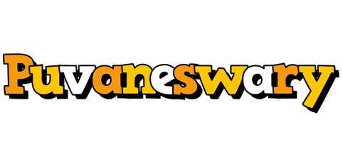 Puvaneswary cartoon logo