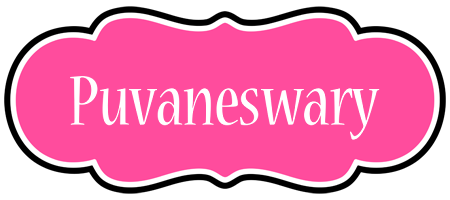 Puvaneswary invitation logo