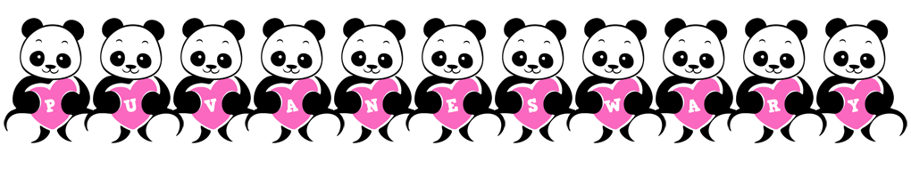Puvaneswary love-panda logo
