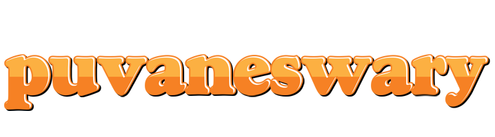 Puvaneswary orange logo