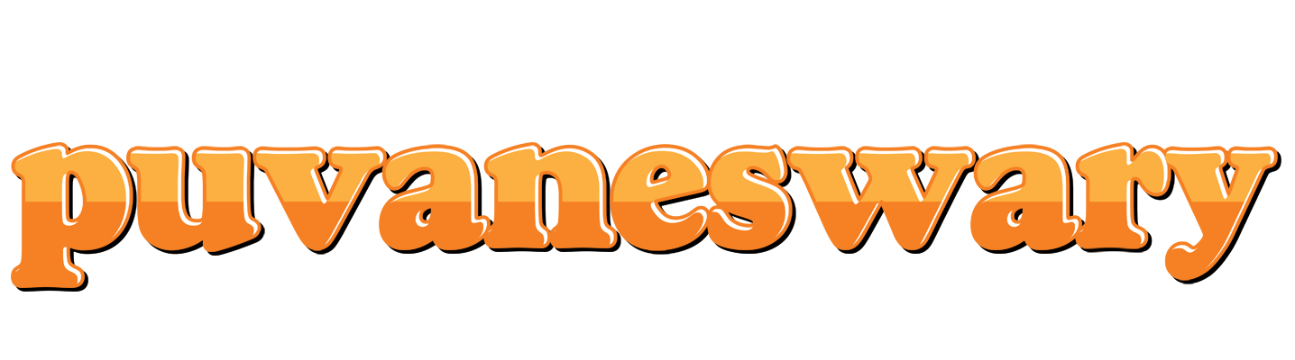 Puvaneswary orange logo