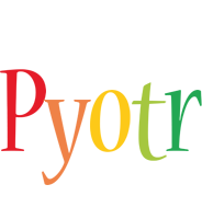 Pyotr birthday logo
