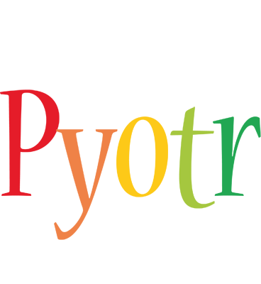 Pyotr birthday logo